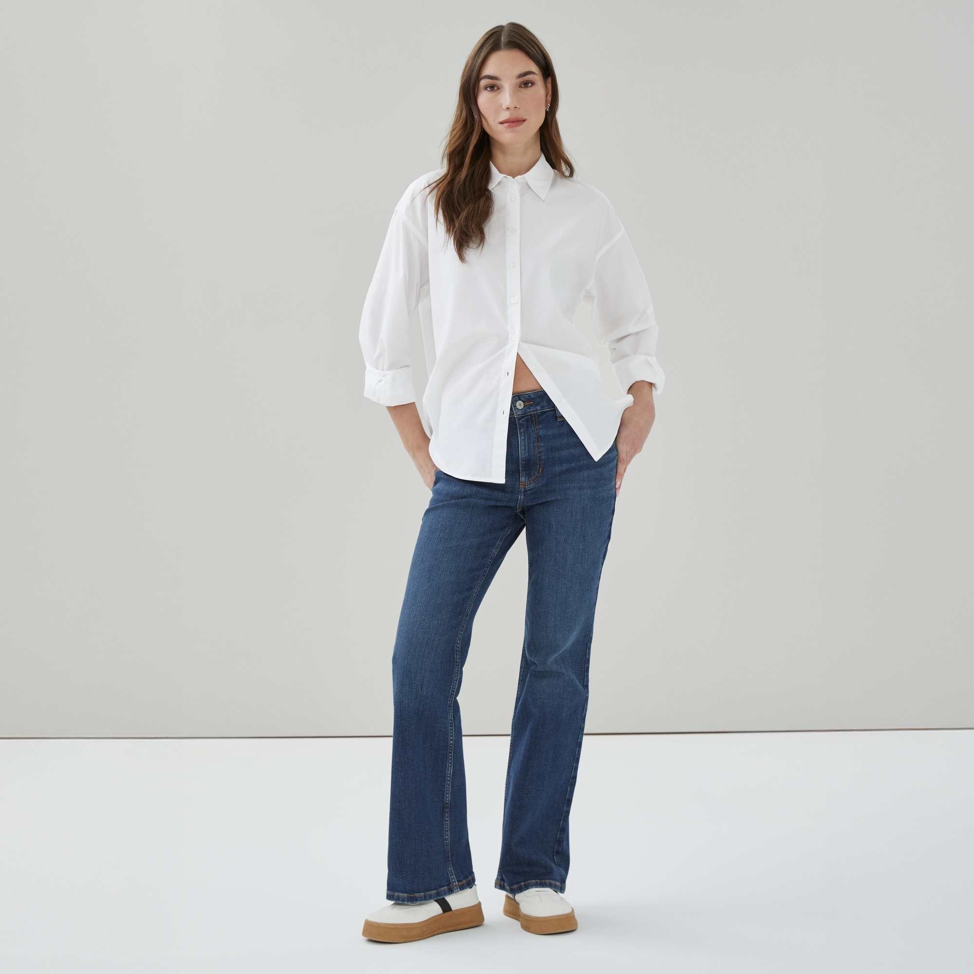 Dark Wash Bootcut Jean