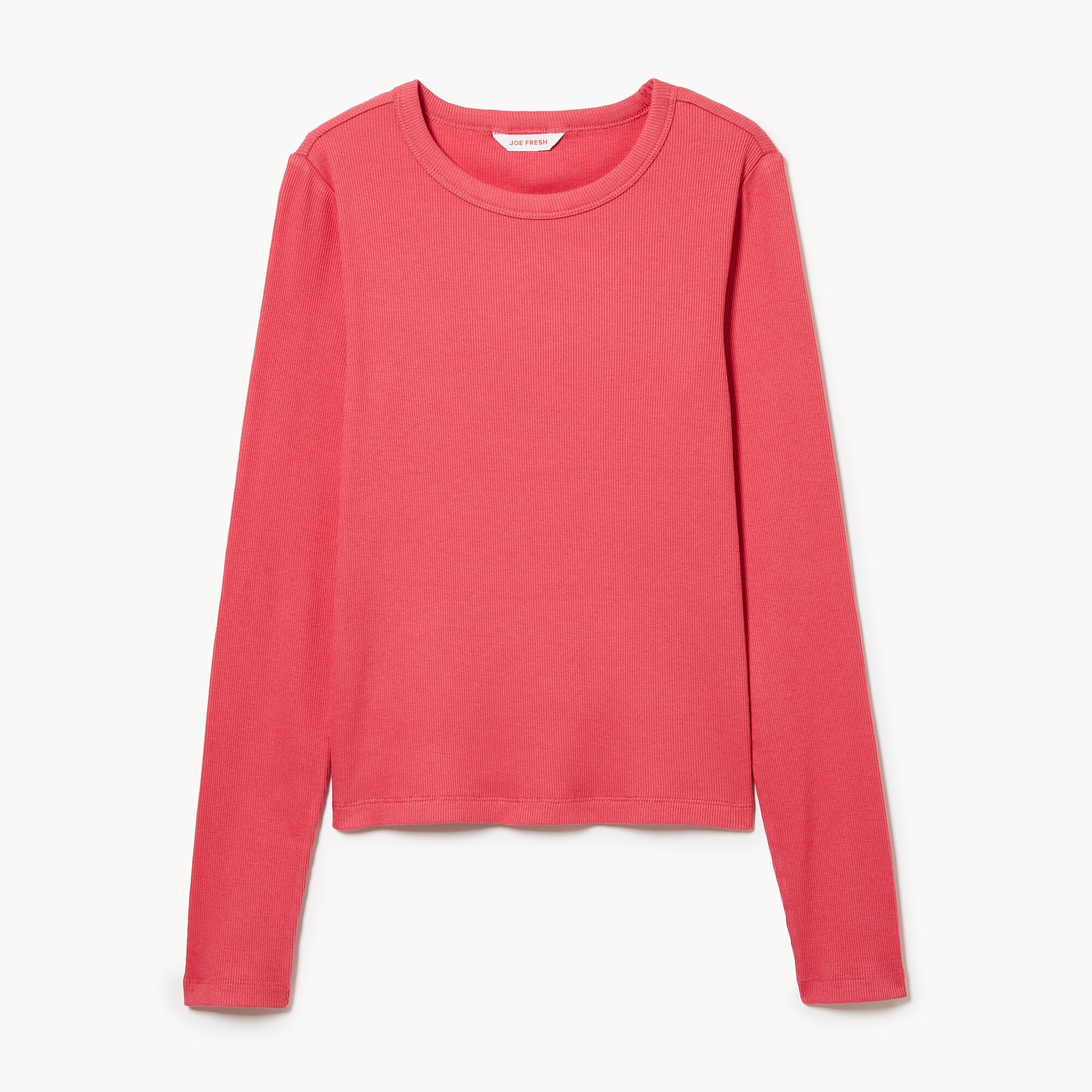 Ribbed Long Sleeve Top