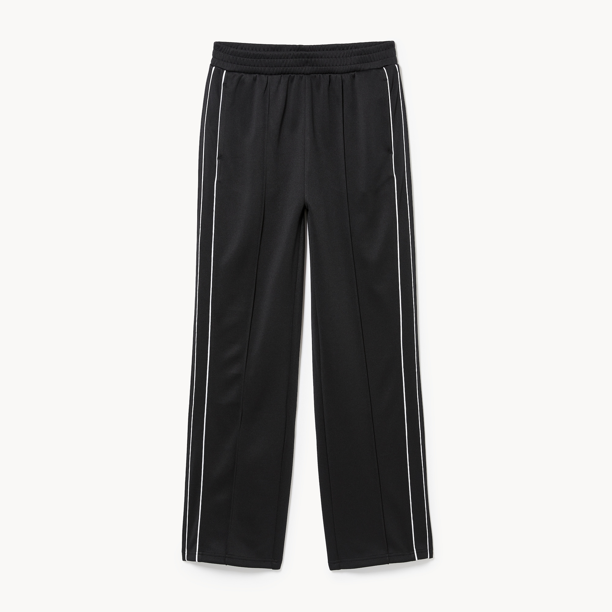 Active Pintuck Track Pant in Black from Joe Fresh
