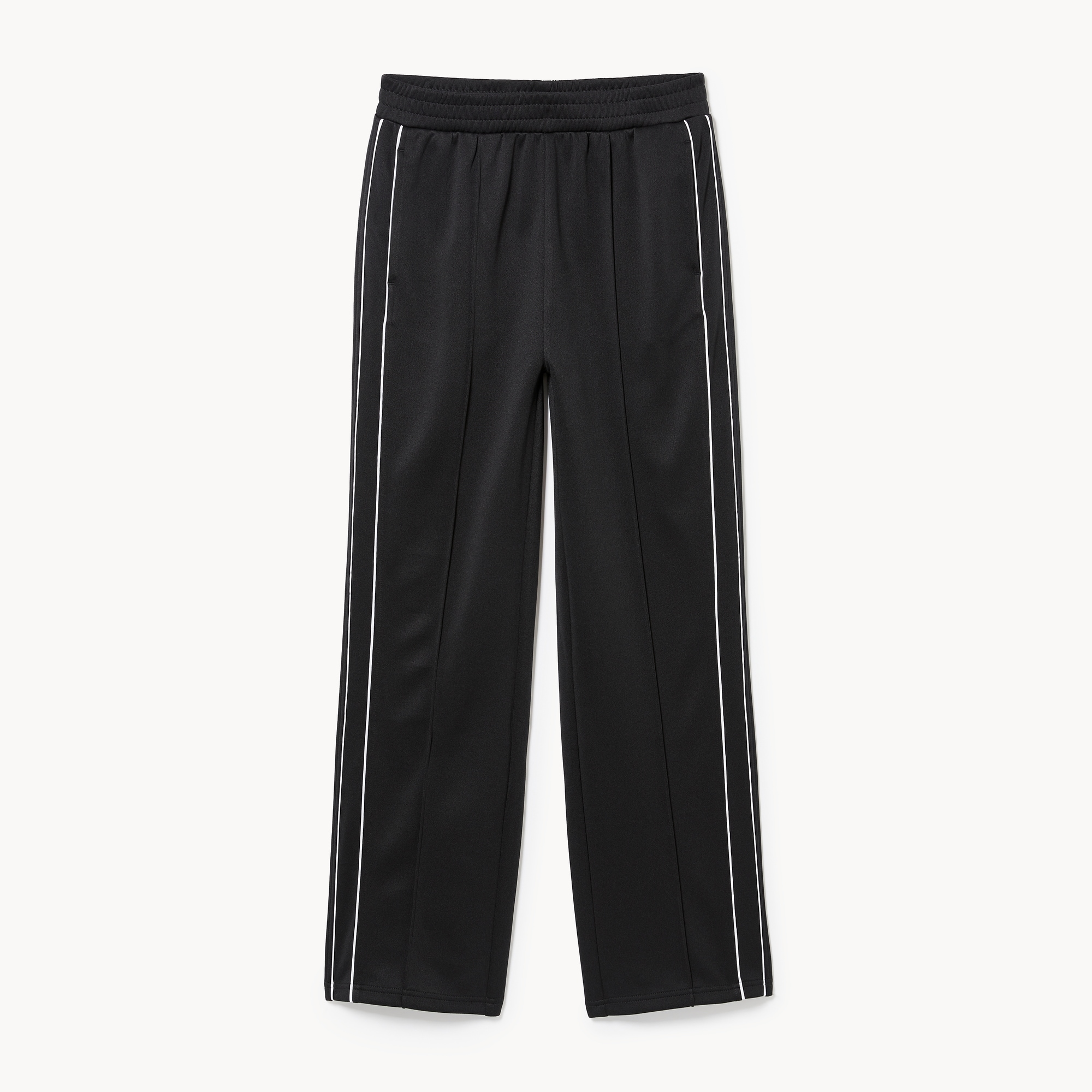 Active Pintuck Track Pant in Black from Joe Fresh