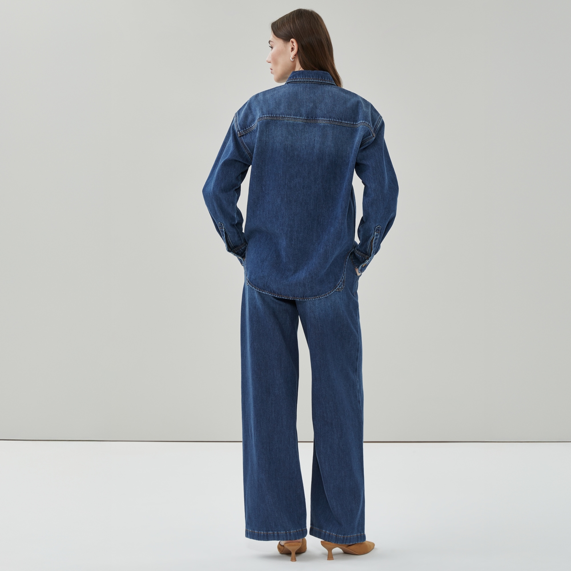 Denim Oversized Shirt