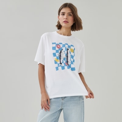 Joe Fresh T-shirt ample imprimé 1 ea, 25,00 $/1ch