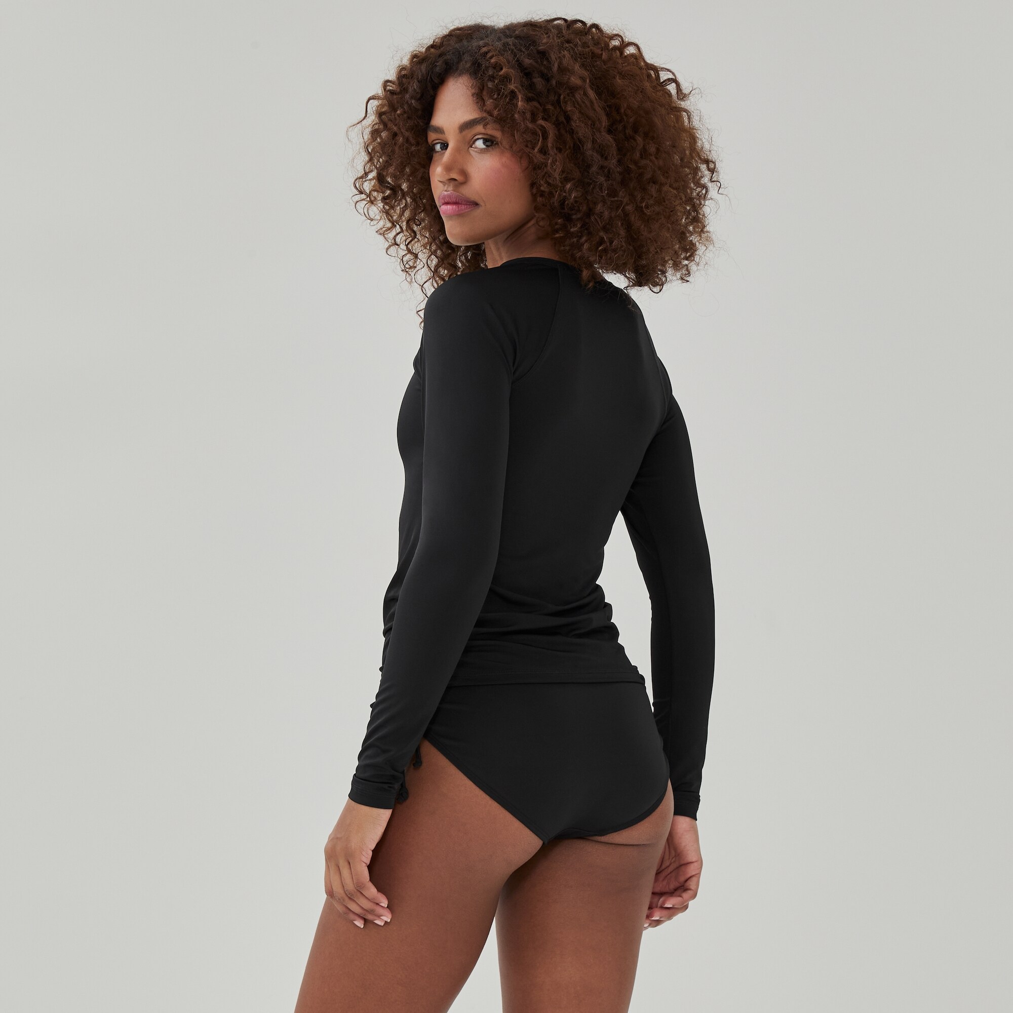 Maillot solaire à attaches latérales