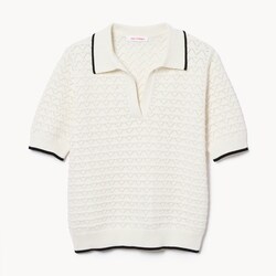 Joe Fresh Pointelle Knit Polo - 1 ea | Atlantic Superstore