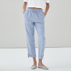 Joe Fresh Pantalon retroussable en lin et coton 1 ea, 35,00 $/1ch