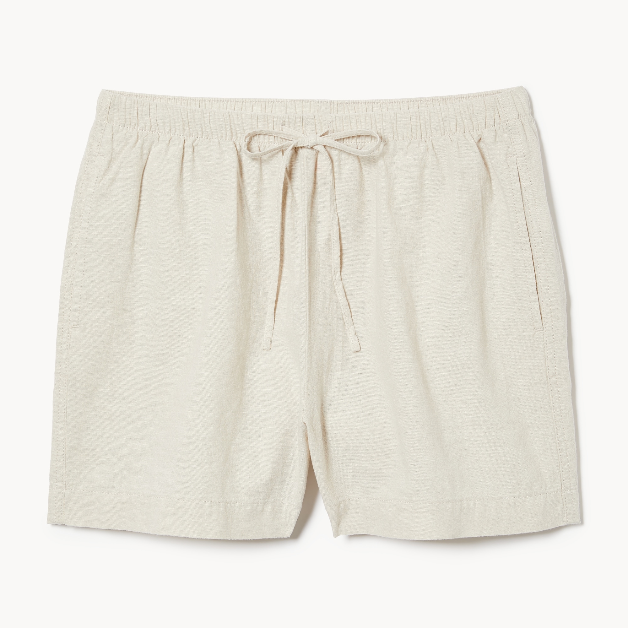 Linen Cotton Pull-On Short in Linen from Joe Fresh