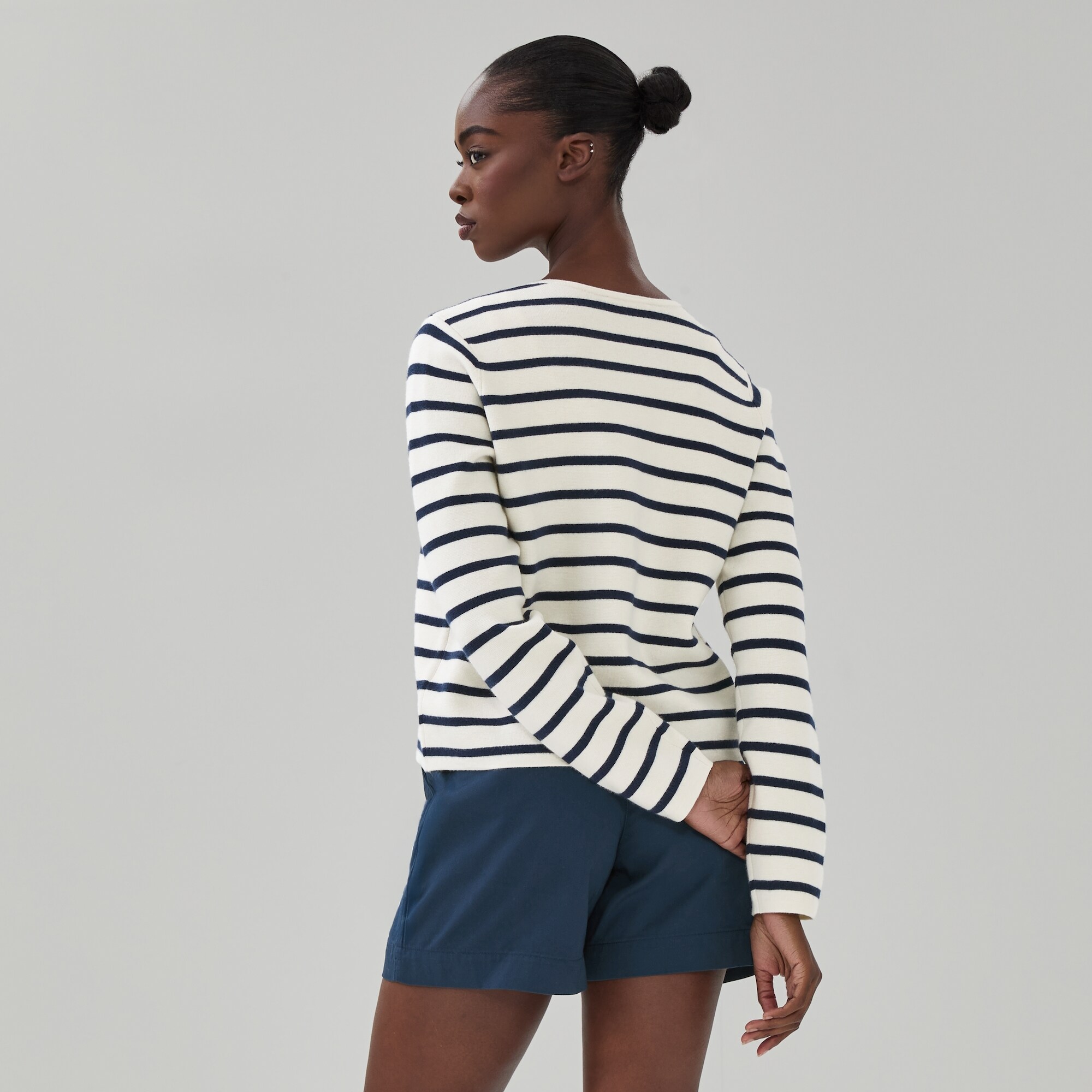 Cardigan à rayures