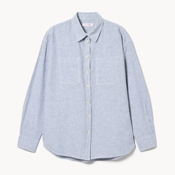 Joe Fresh Linen Cotton Striped Oversized Shirt - 1 ea | Maxi