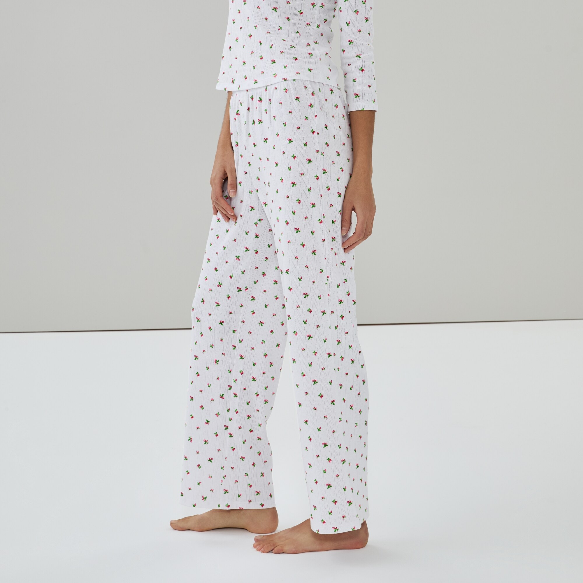 Pointelle Printed Sleep Pant