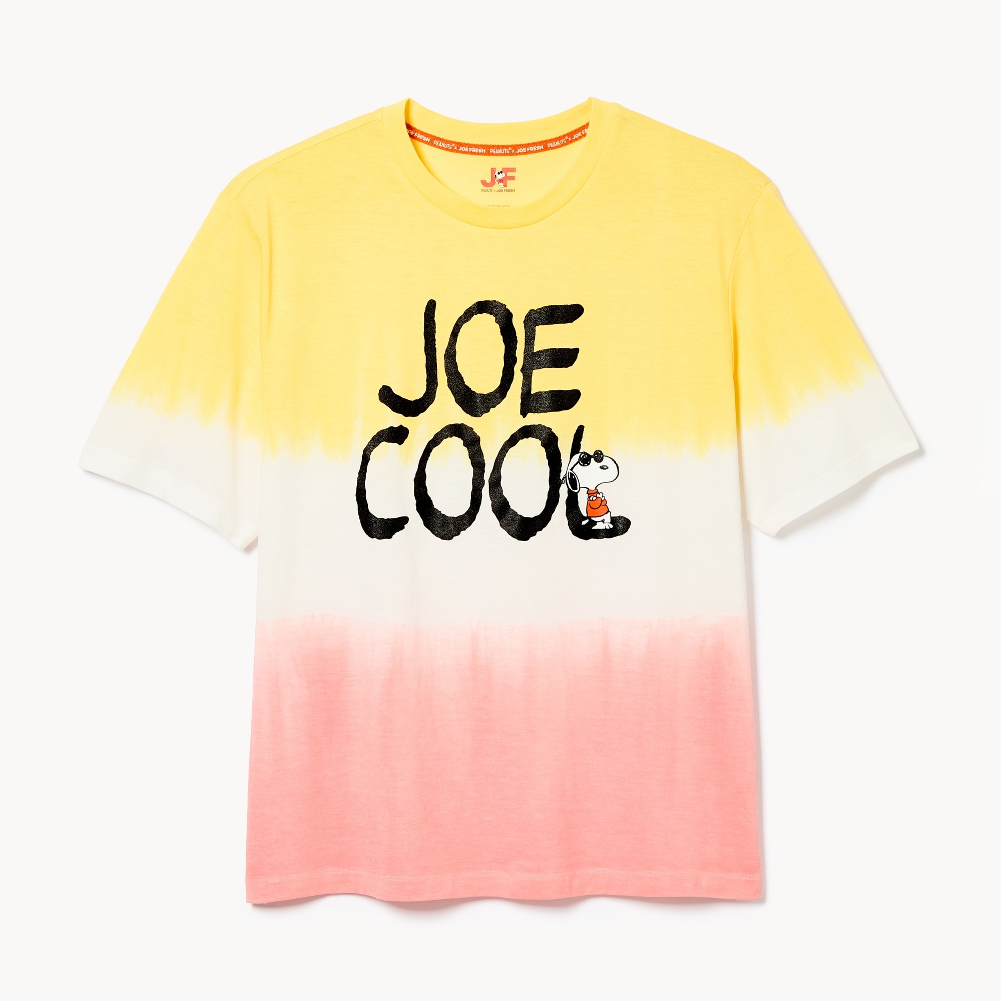 Peanuts Dip-Dye Graphic T-Shirt in Multi from Joe Fresh