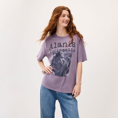 Joe Fresh T-shirt imprimé décontracté Alanis Morissette 1 ea, 29,00 $/1ch