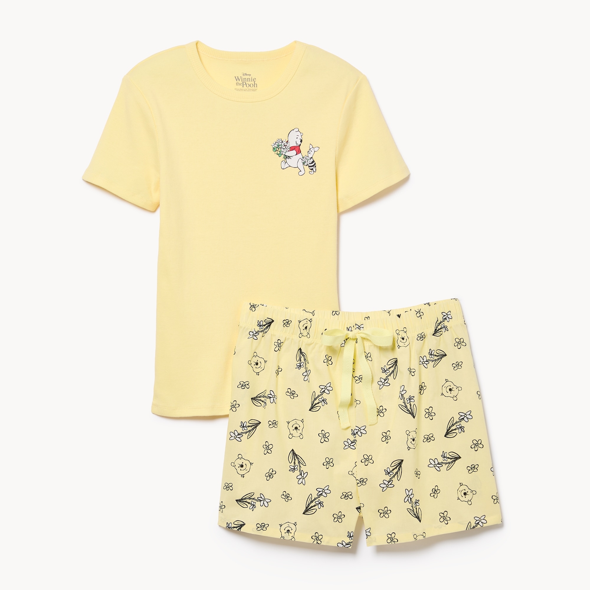 Disney Winnie the Pooh Sleep Set in Light Yellow from Joe Fresh