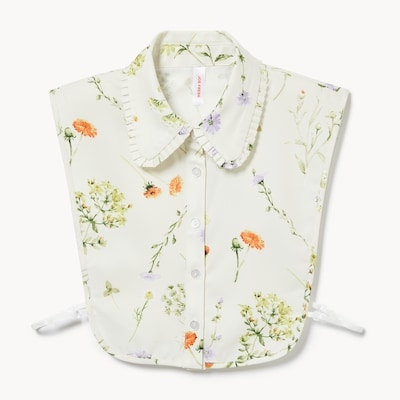 Faux Shirt Collar Dickie - Off White
