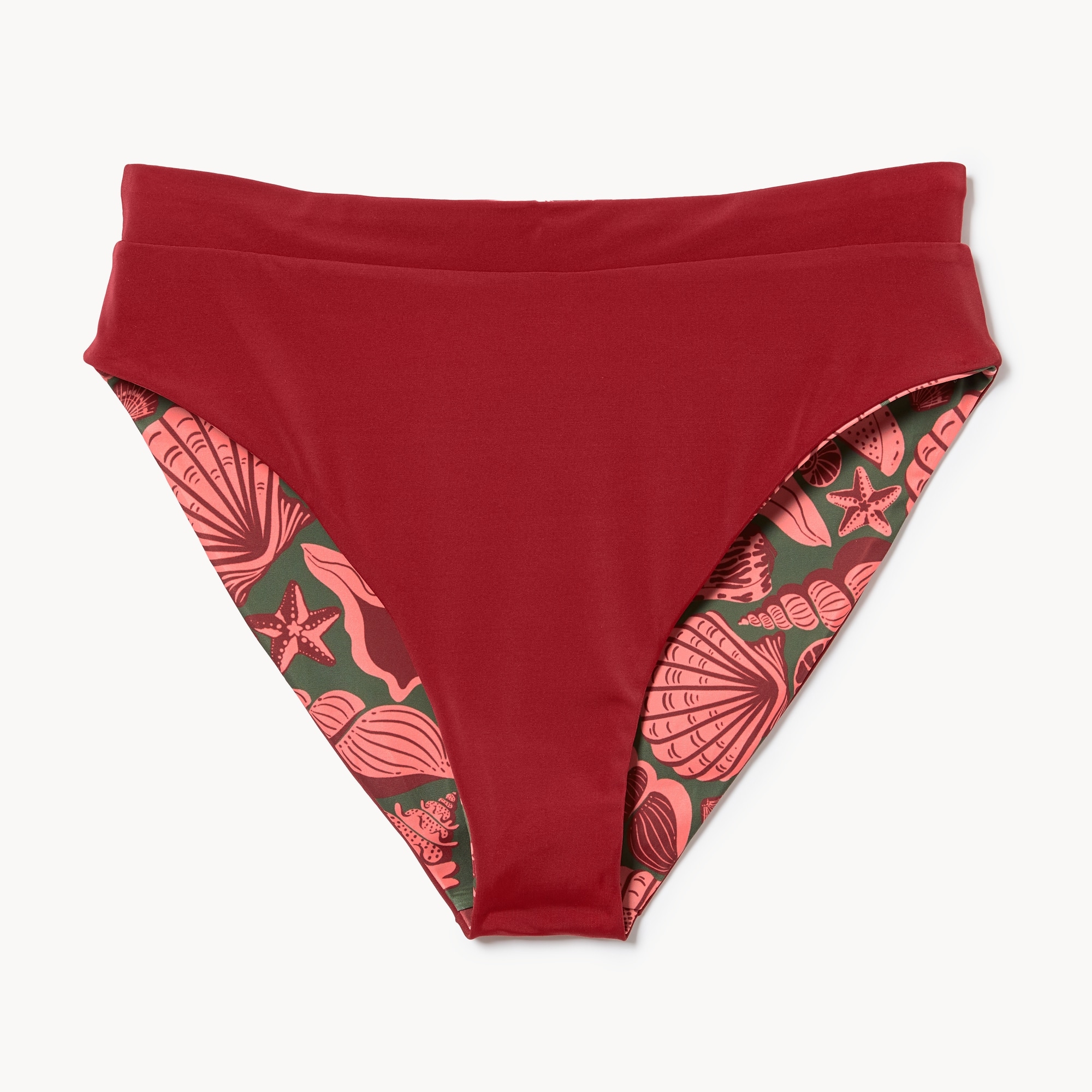 Culotte de maillot de bain réversible