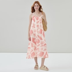 Joe Fresh Crinkle Gauze Maxi Dress 1 ea, $39.00/1ea