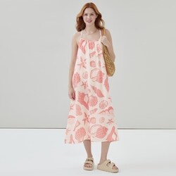 Joe Fresh Crinkle Gauze Maxi Dress - 1 ea | Atlantic Superstore