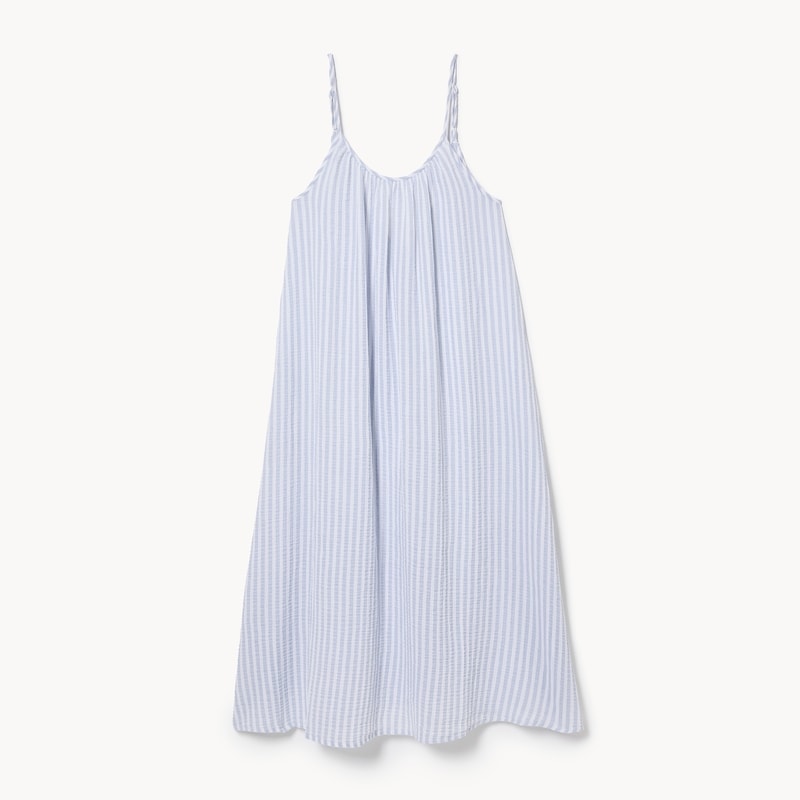 Crinkle Gauze Maxi Dress