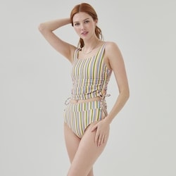 Joe Fresh Tankini rayé cintré sur les côtés 1 ea, 32,00 $/1ch