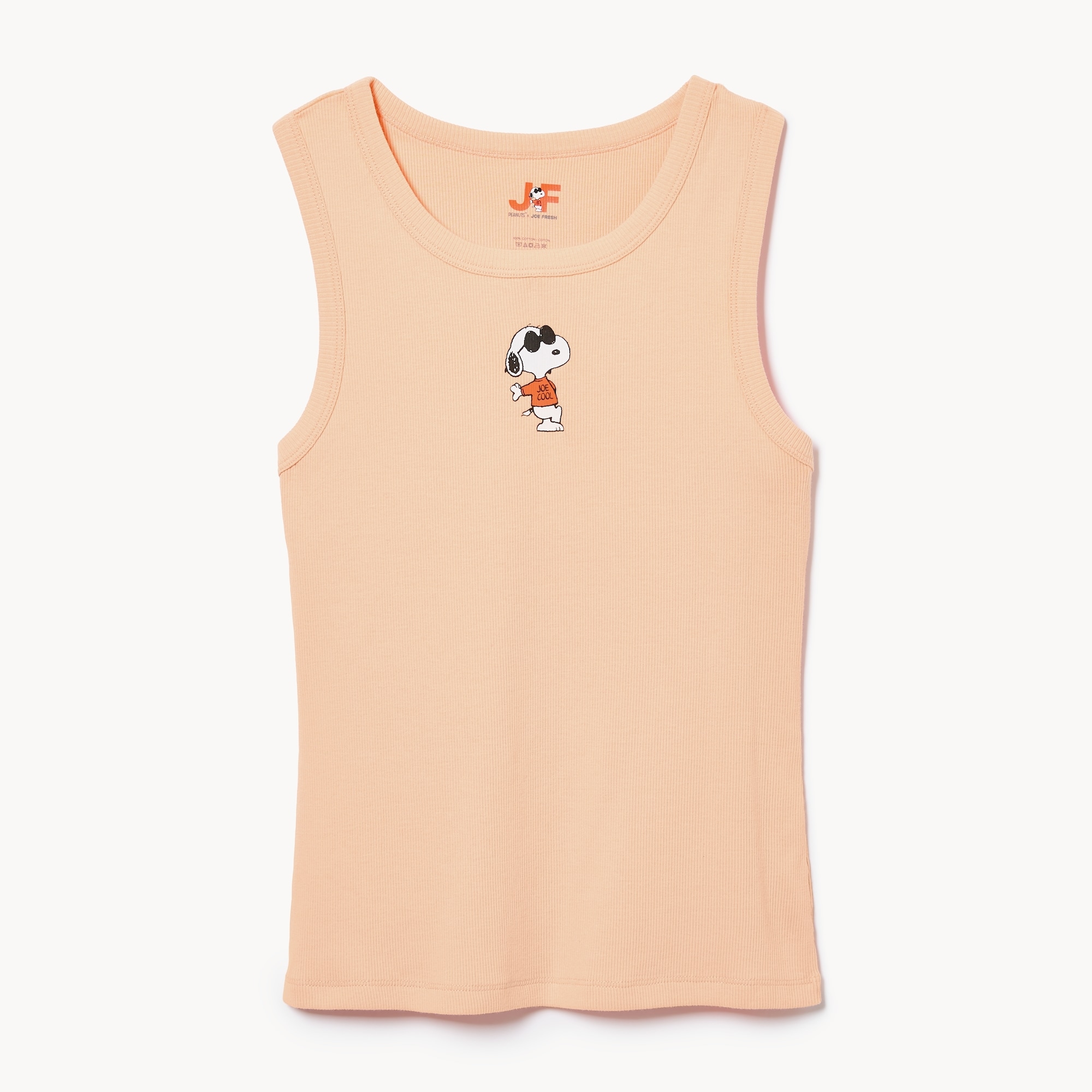 Peanuts Embroidered Sleep Tank Top