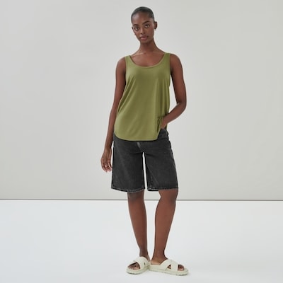 Relaxed Tank Top - Olive