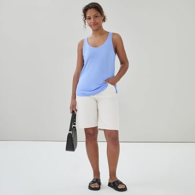 Relaxed Tank Top - Blue