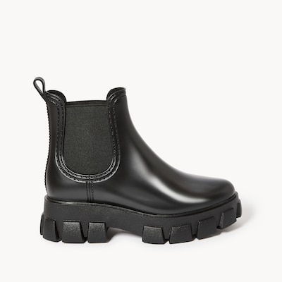Lug Chelsea Rain Boots - Black