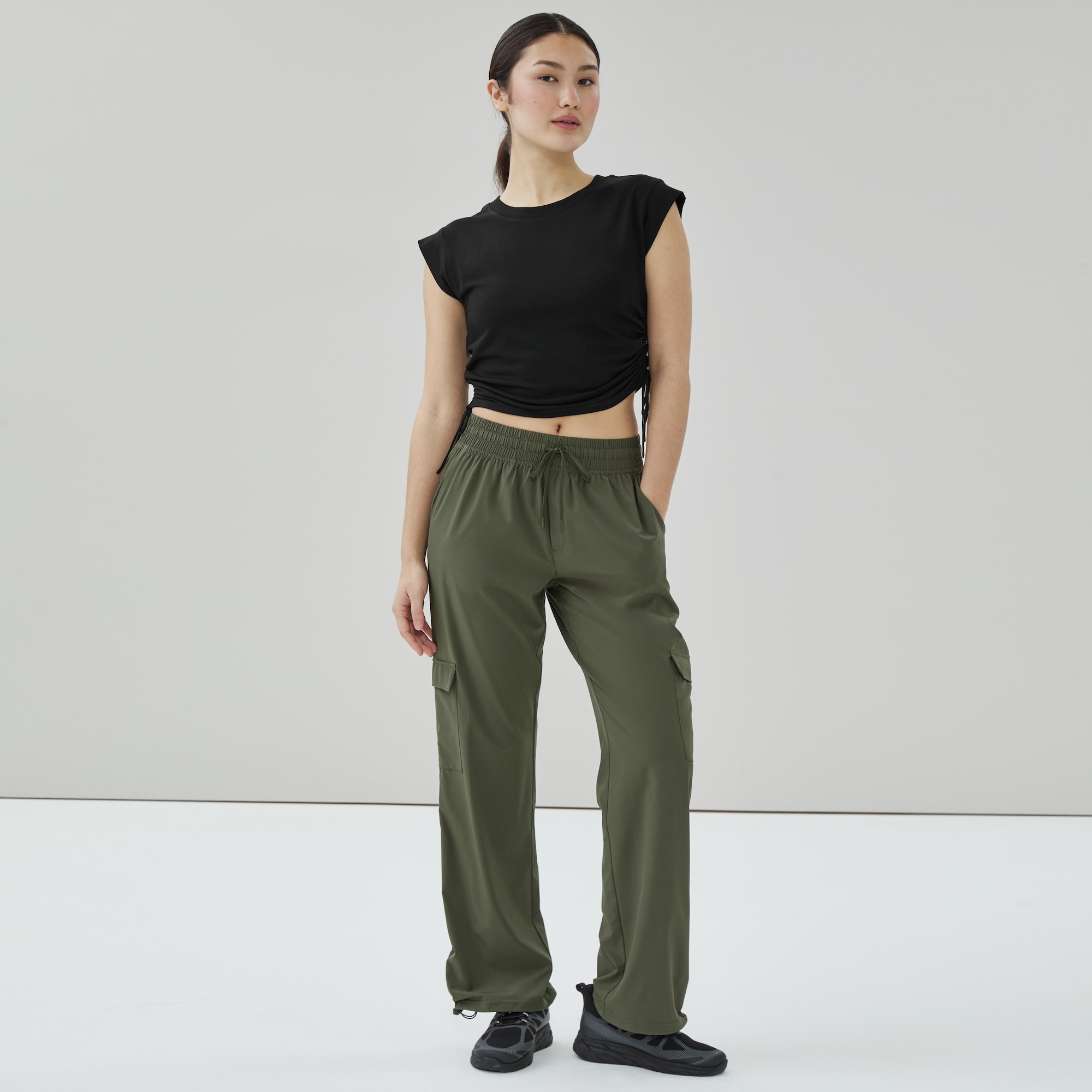 Cargo Pant in Army Green from Joe Fresh