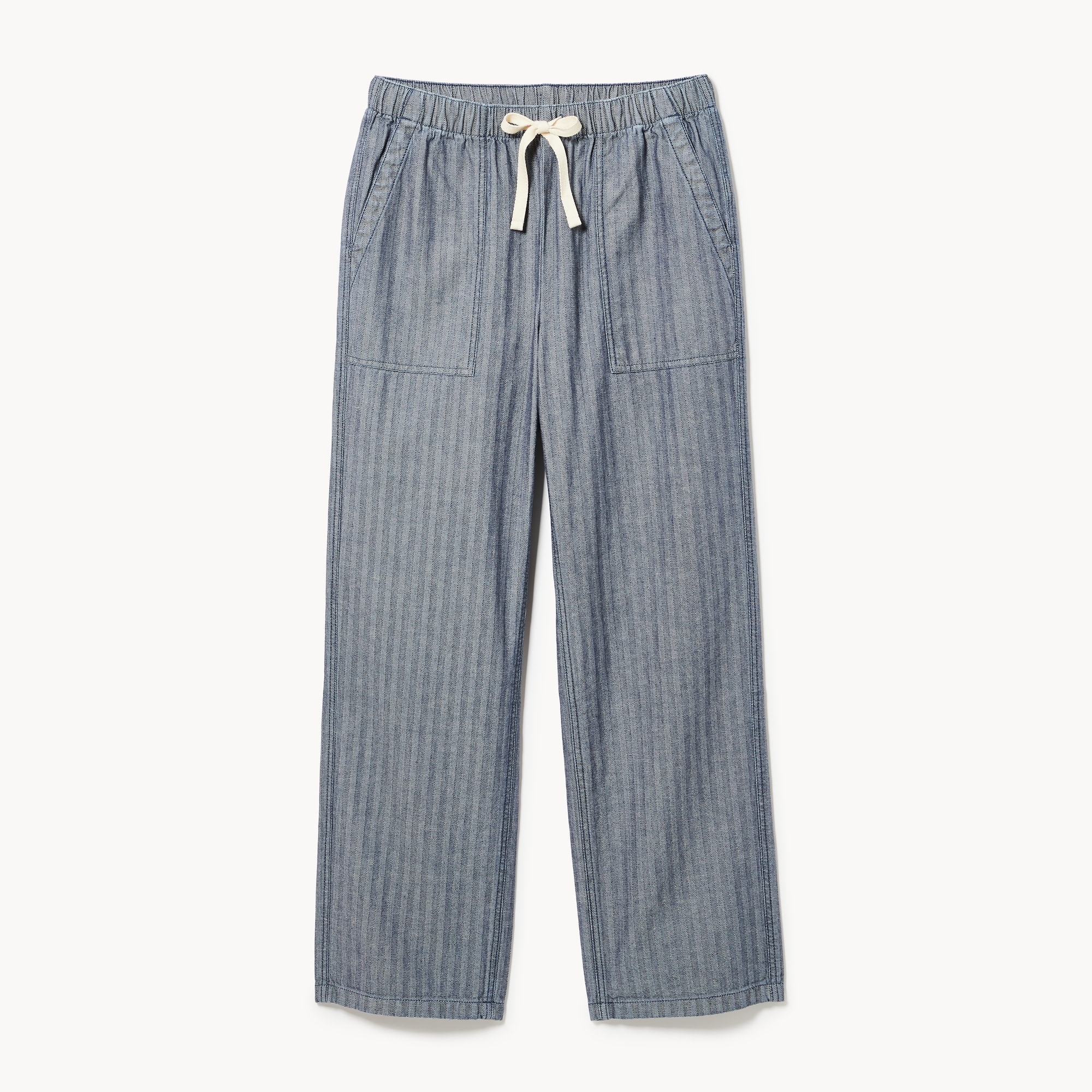 Pantalon utilitaire sans attache délavé foncé