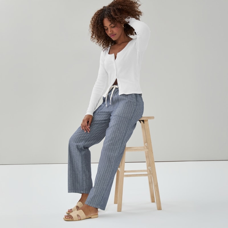 Joe Fresh Dark Wash Pull-On Utility Pant - 1 ea | Provigo