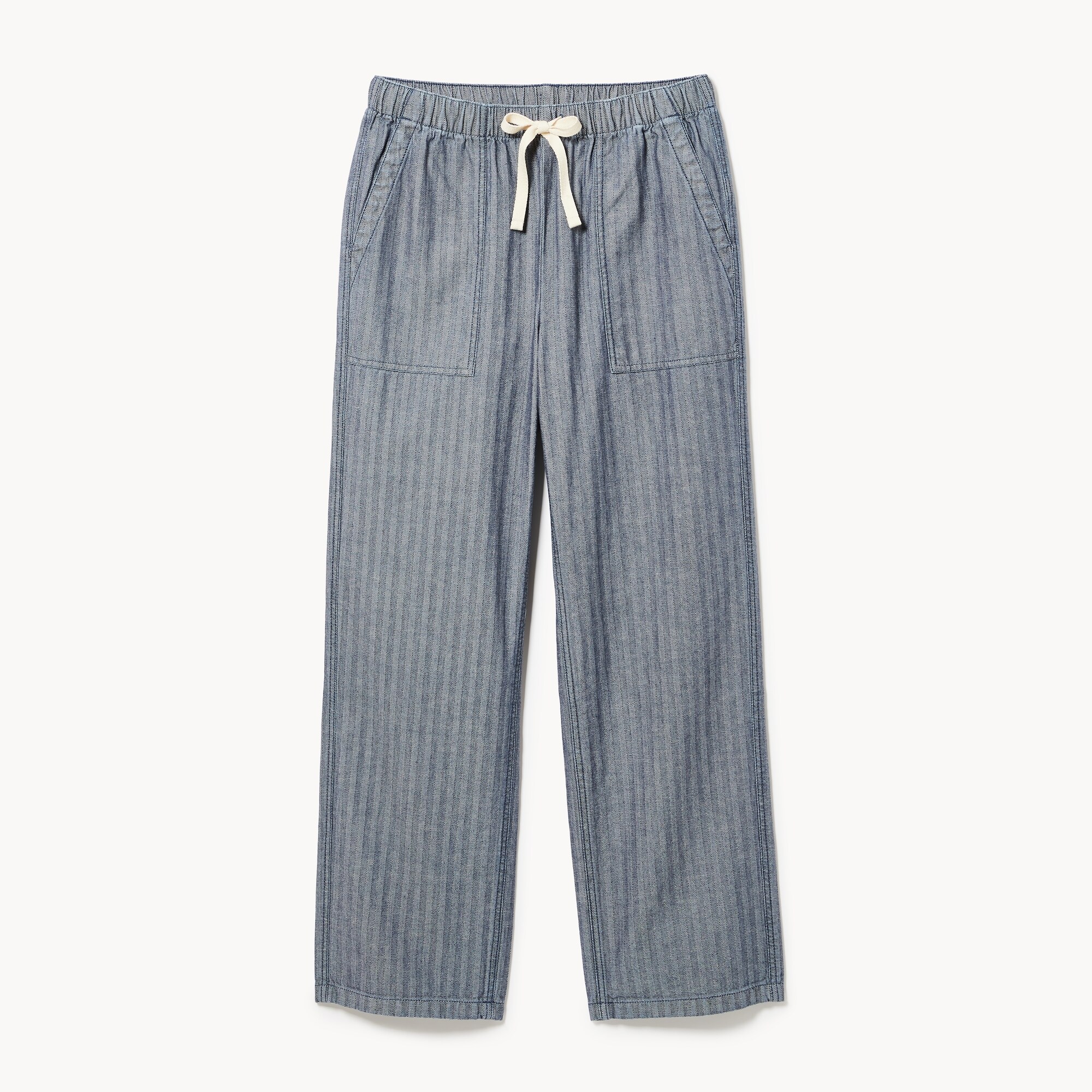 Pantalon utilitaire sans attache délavé foncé