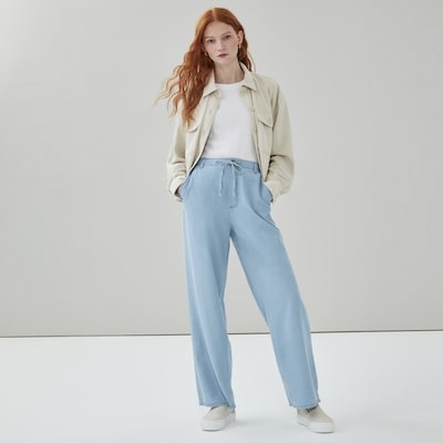 Pantalon sans attache délavé clair - Laver Pâle