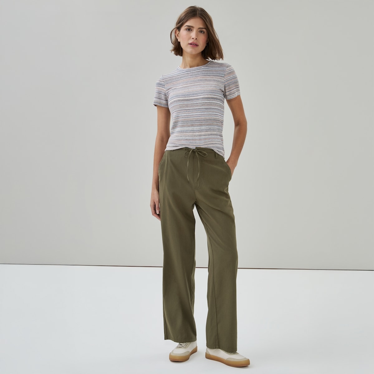 Dark Olive Wash Pull-On Pant - Dark Olive