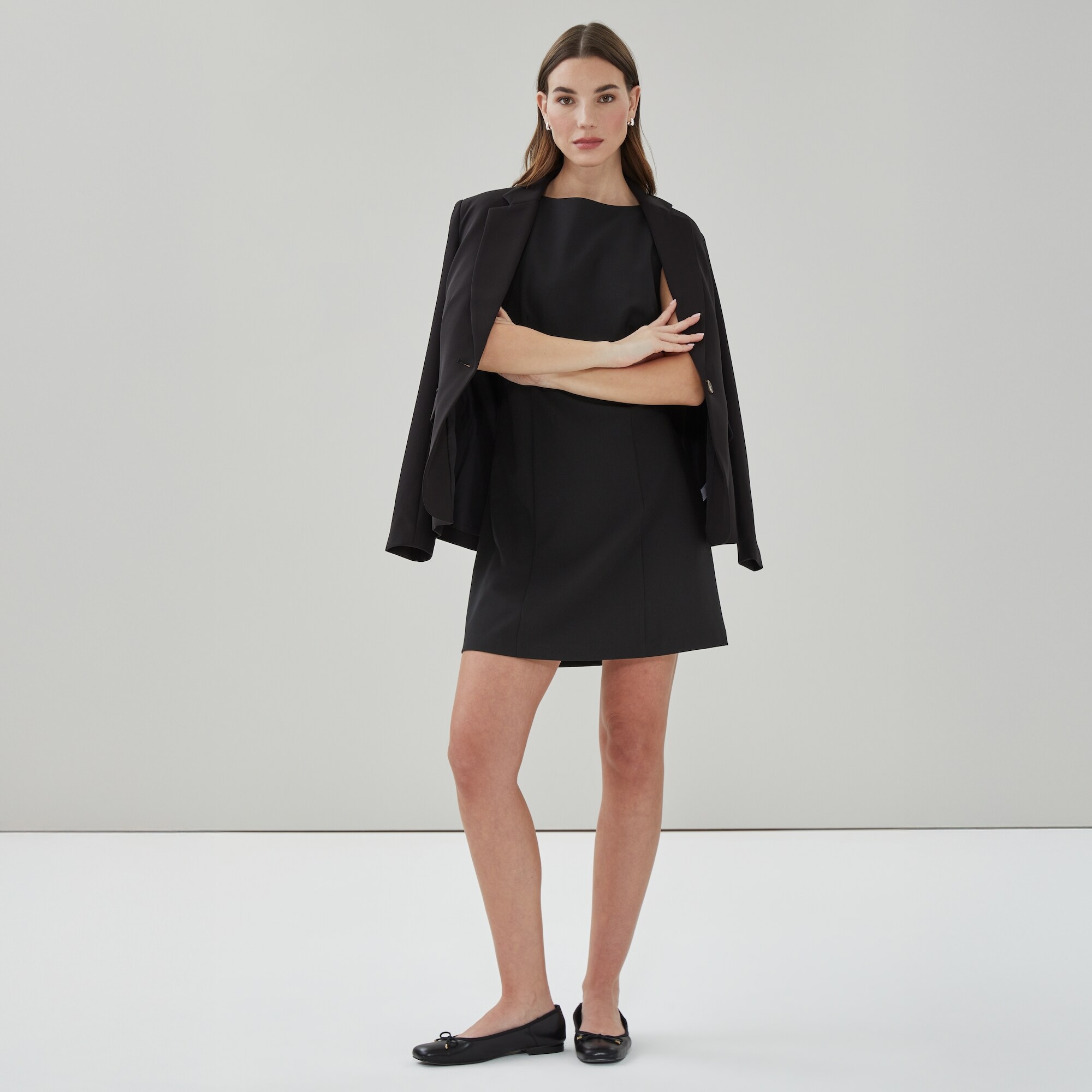 Minirobe à encolure bateau