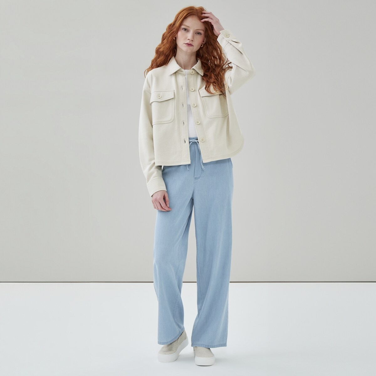 Cropped Overshirt