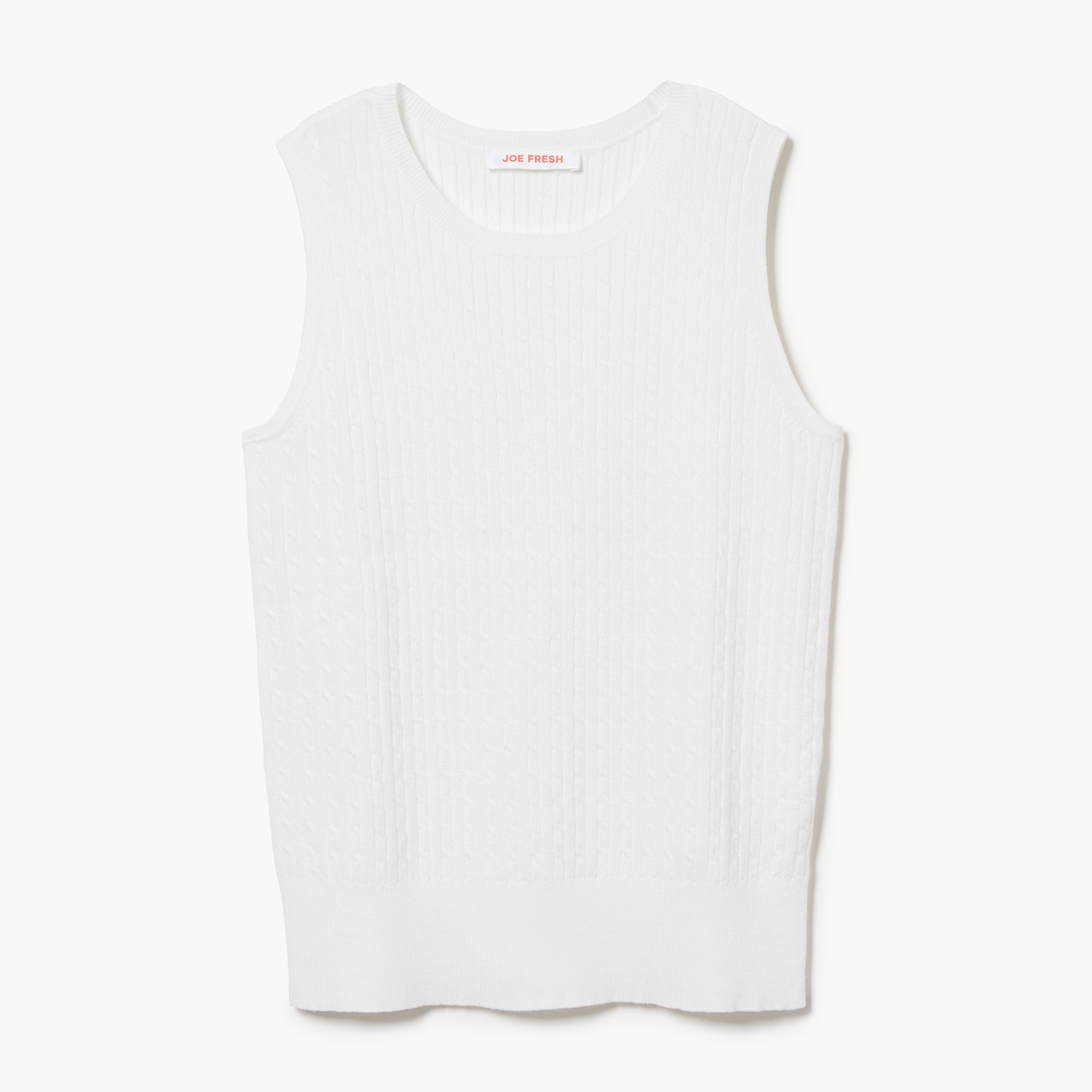 efu EATHER SLEEVELESS TOP ホワイトF Joe Fresh V-Neck Tank - 1 ea | No Frills Online
