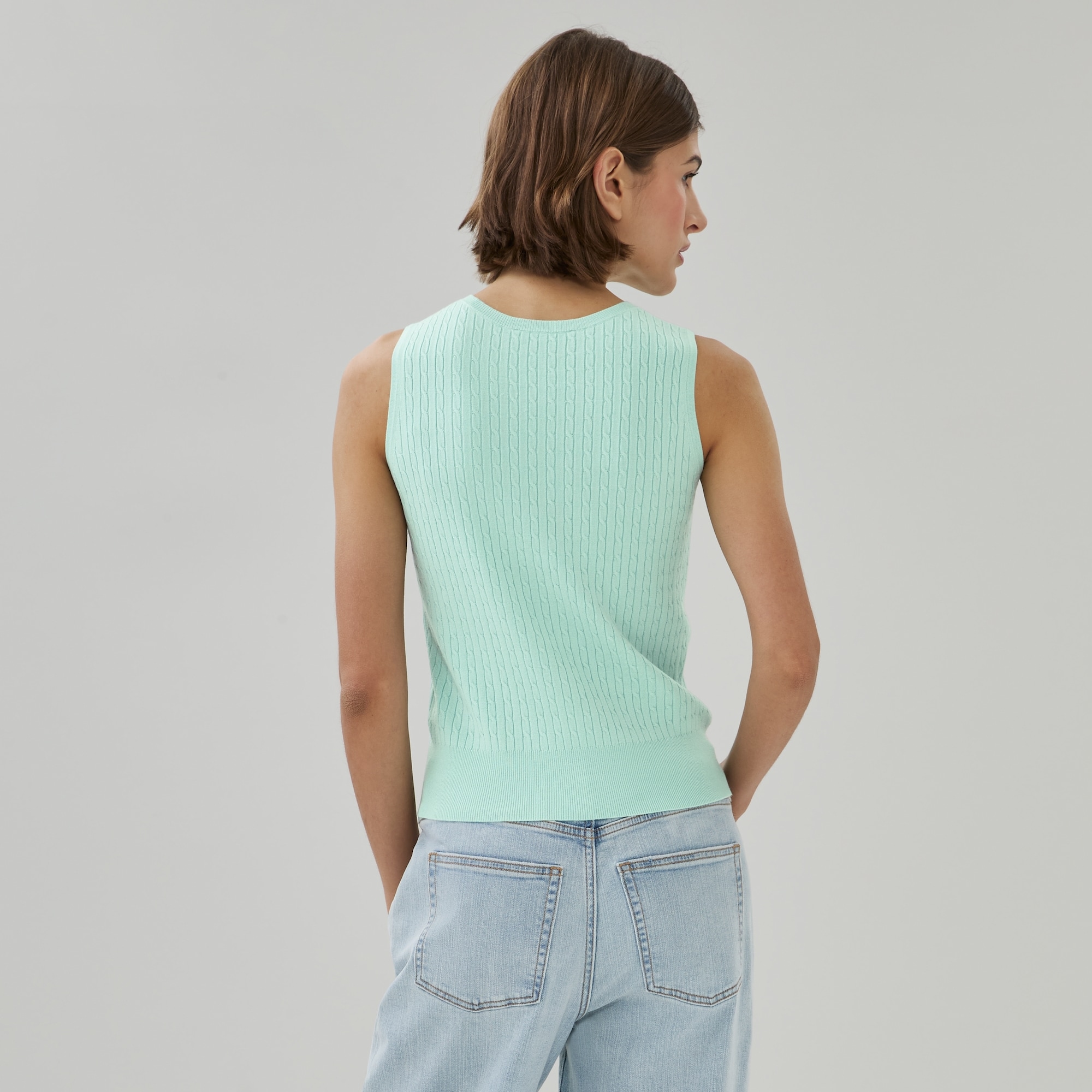 新作サルセーション　Back Pleat Tank Top ASYMMETRIC STRUCTURE TOP - Chocolate | ZARA Canada