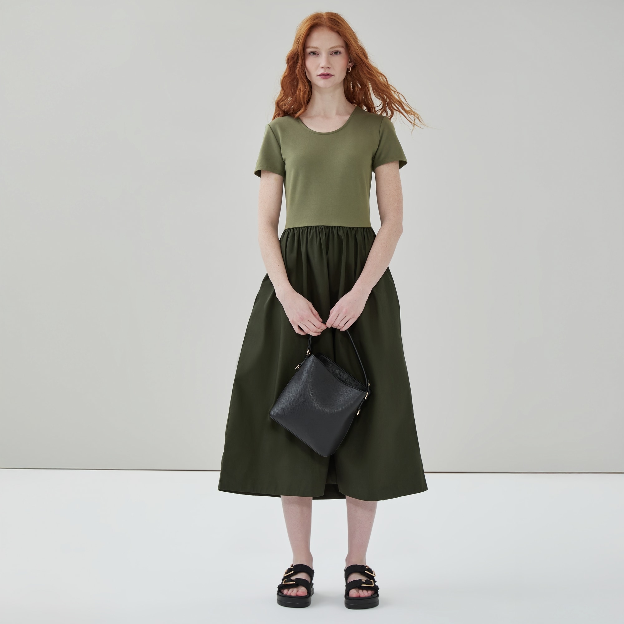 sweetheart neckline maxi dress in sage green La Femme 30502 Dress | La Femme Dresses