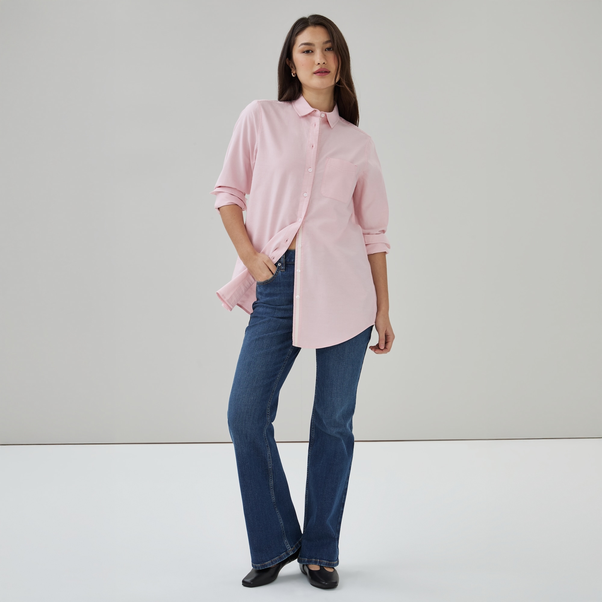 Oxford Button-Up Tunic