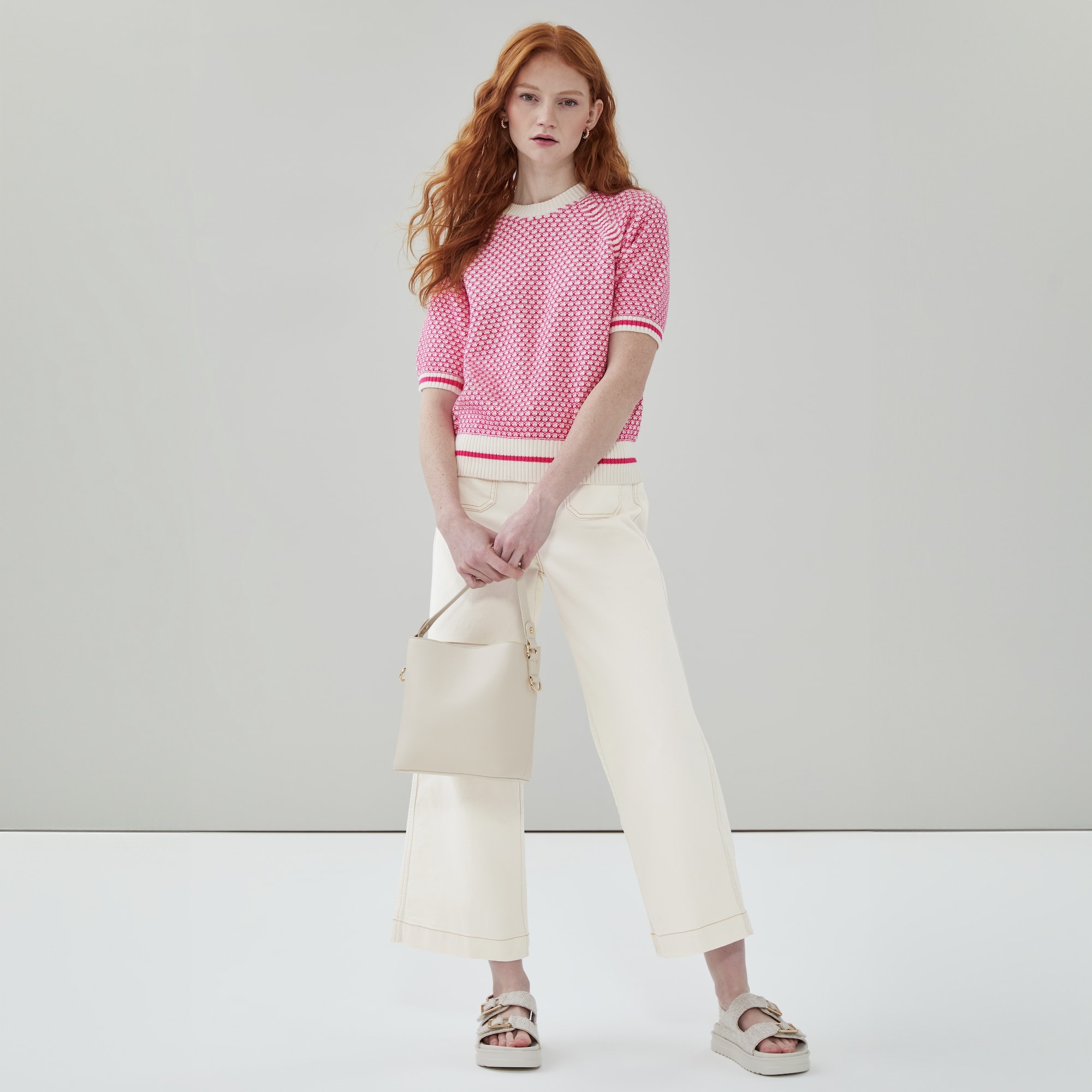 Puff Sleeve Raglan Sweater