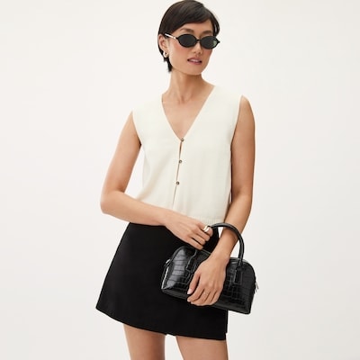 Sweater Vest - Cream