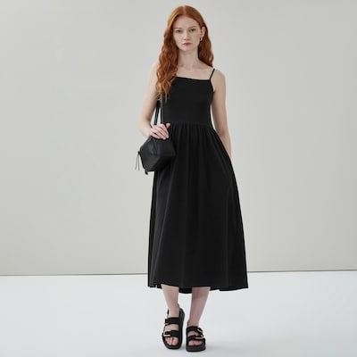 Knit Midi Dress - JF Black