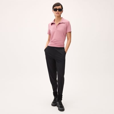Polo T-Shirt - Dark Pink