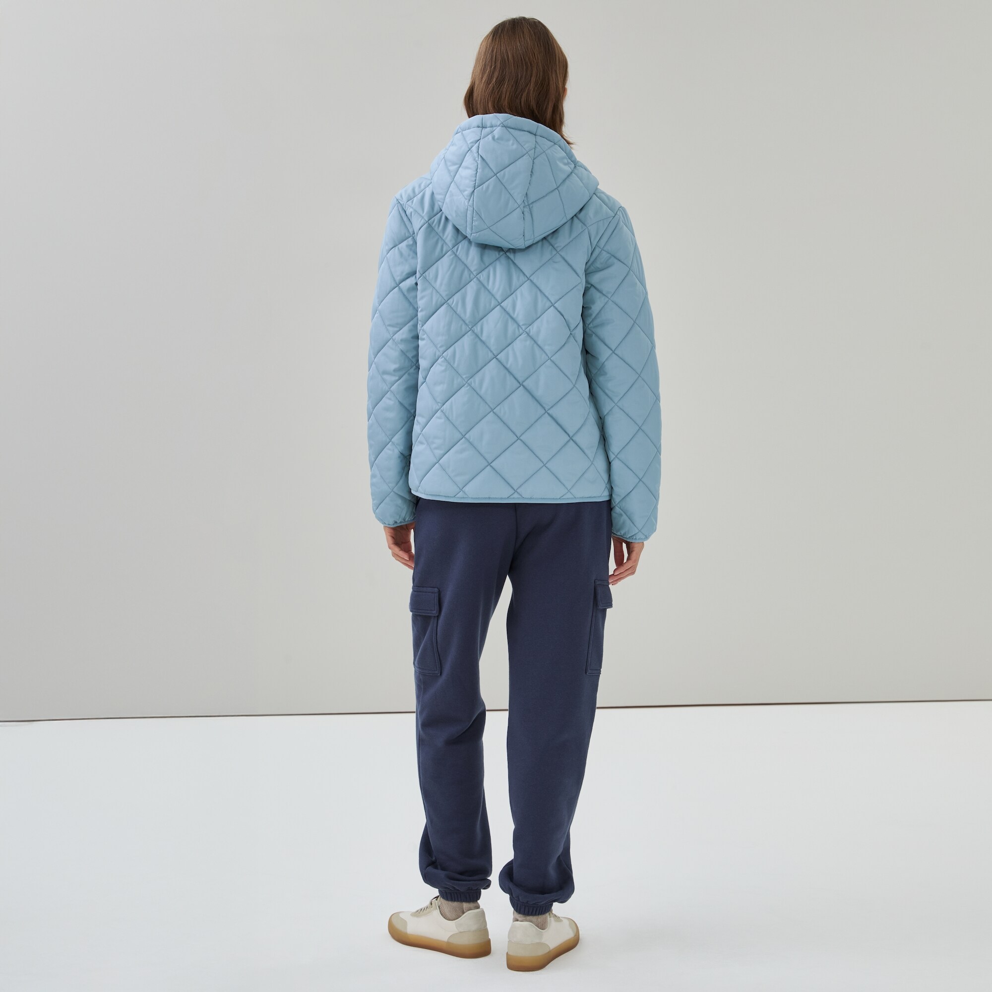 Veste matelassée à capuchon
