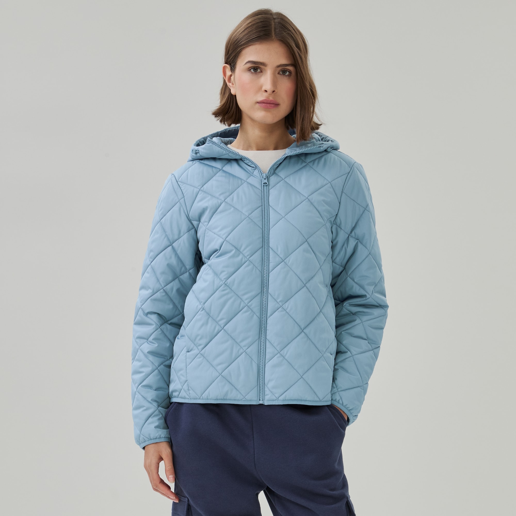 Veste matelassée à capuchon