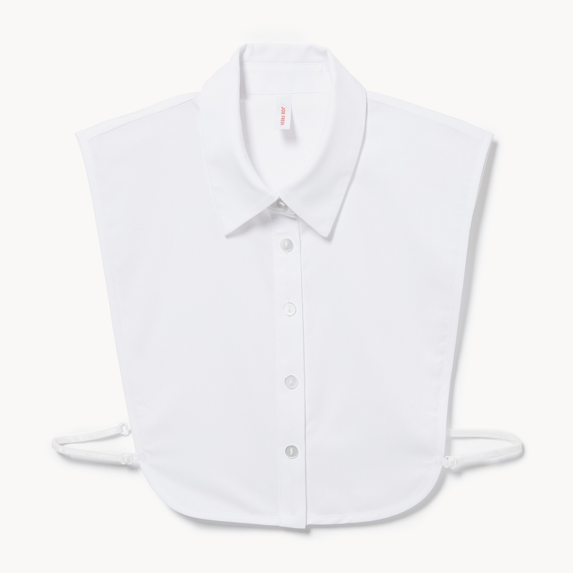 Plastron à faux col de chemise
