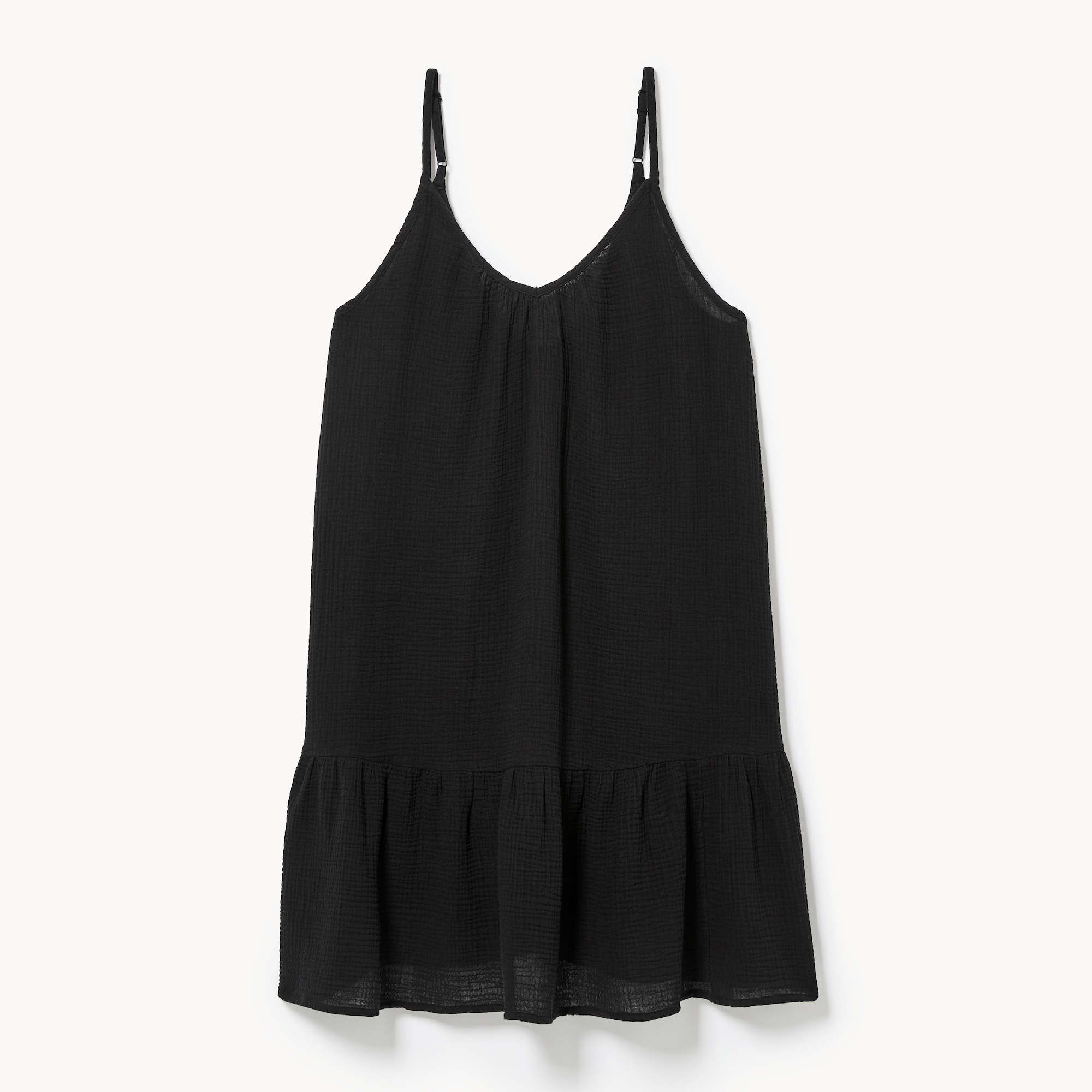 Robe trapèze cache-maillot de bain tissée