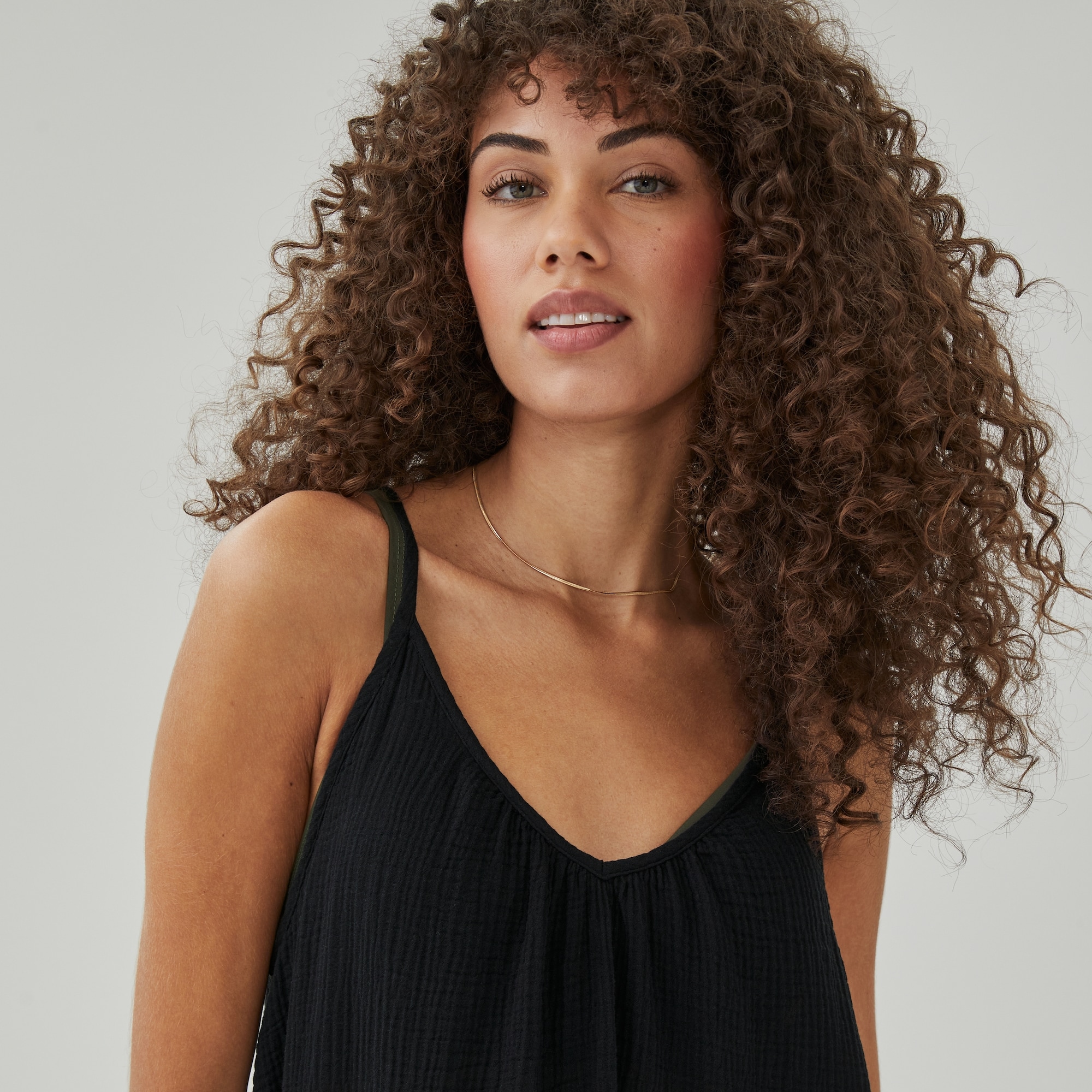 Woven Cover-Up Swing Dress