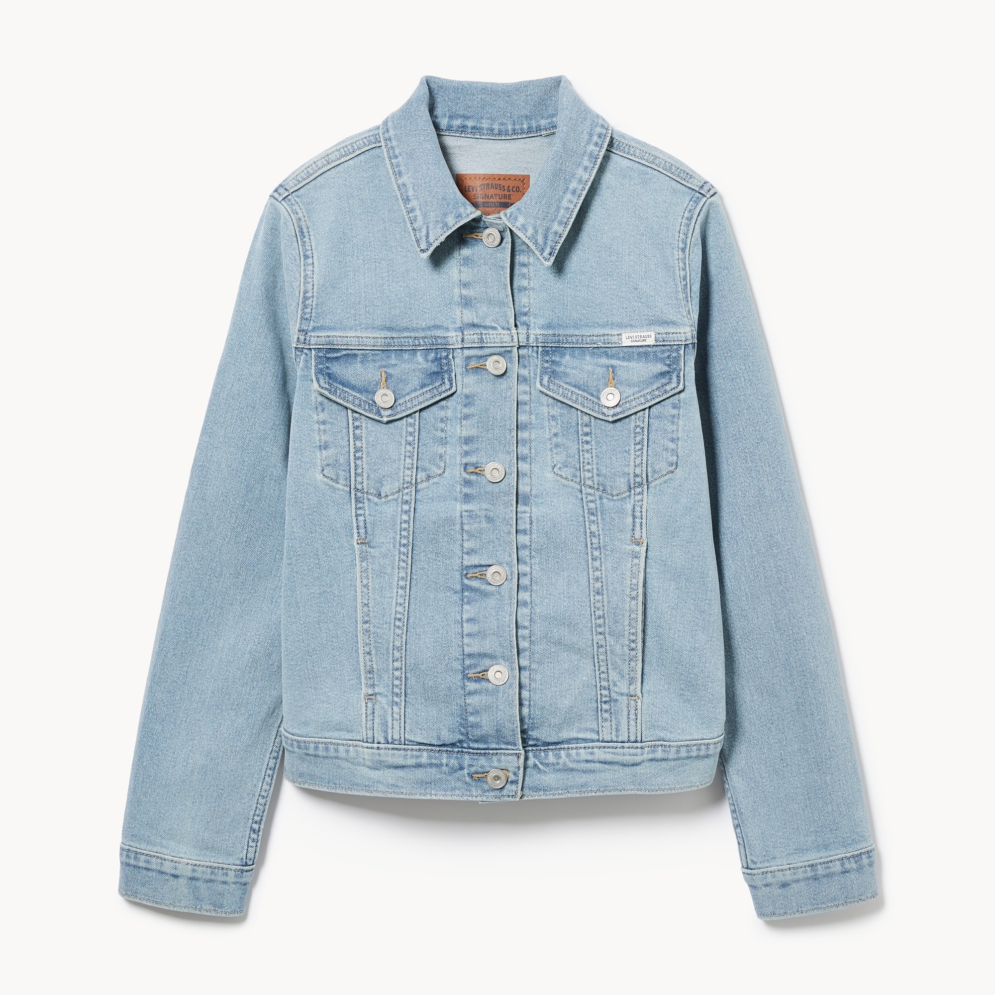 Levi Strauss Signature Gold™ Denim Jacket in Light Wash from Joe Fresh