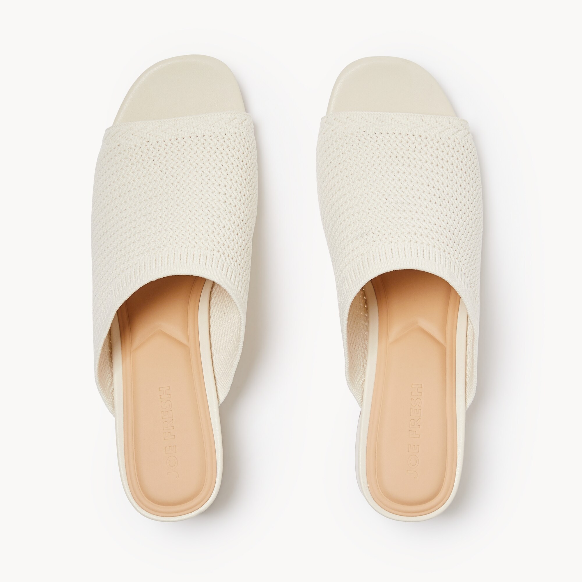Chaussures à talon moulé en tricot