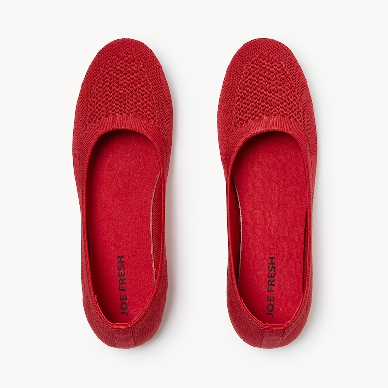 Knit Ballerina Flats